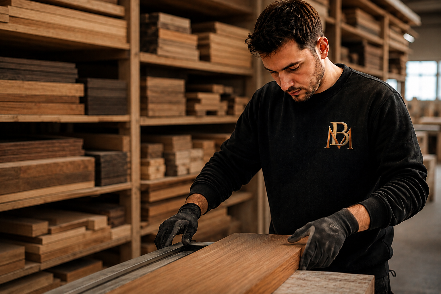 Notre atelier — Menuiserie Blancher
