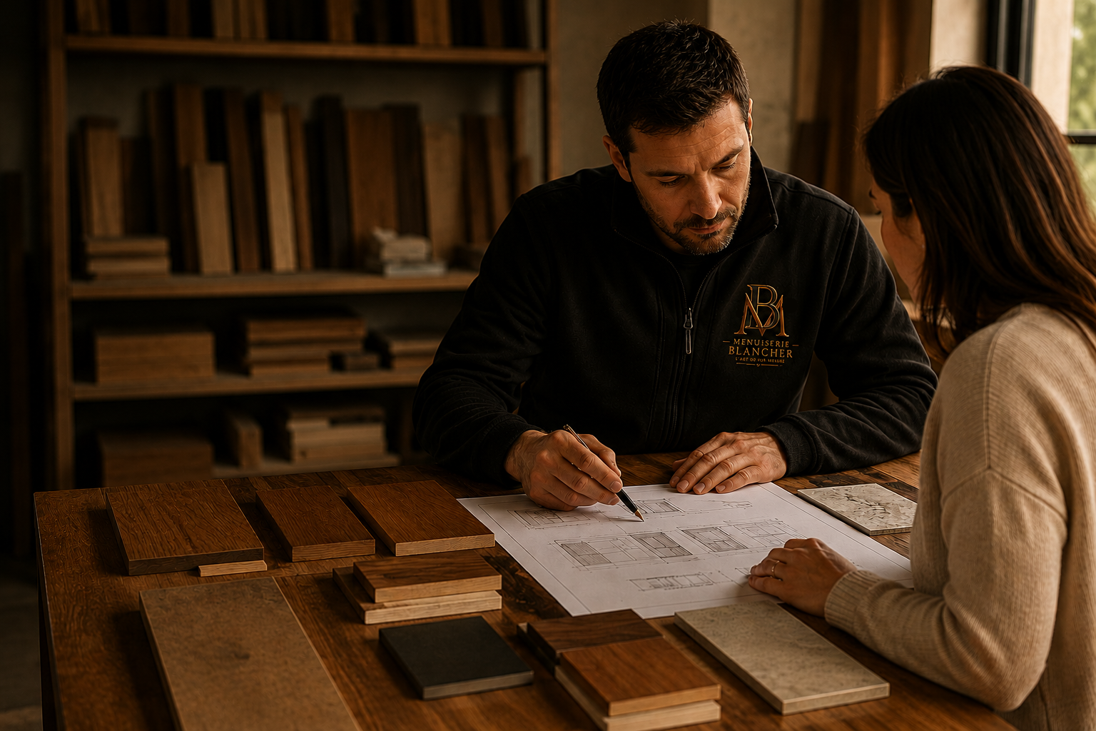 Notre vision du sur-mesure — Menuiserie Blancher