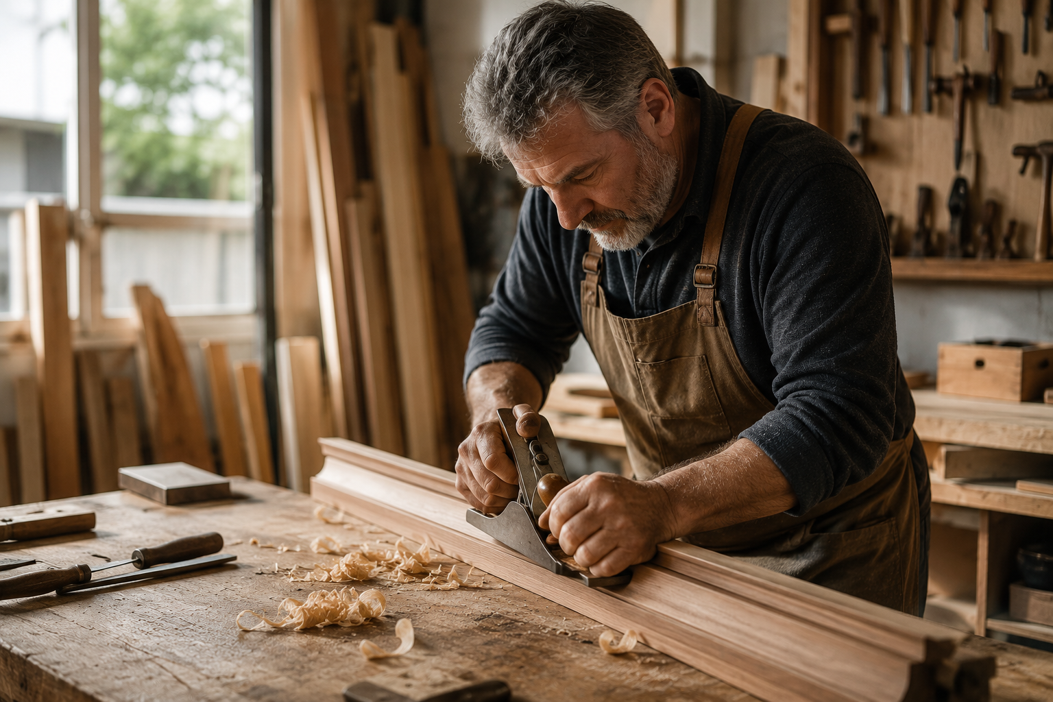 Menuiserie sur-mesure — 40 ans de savoir-faire Blancher