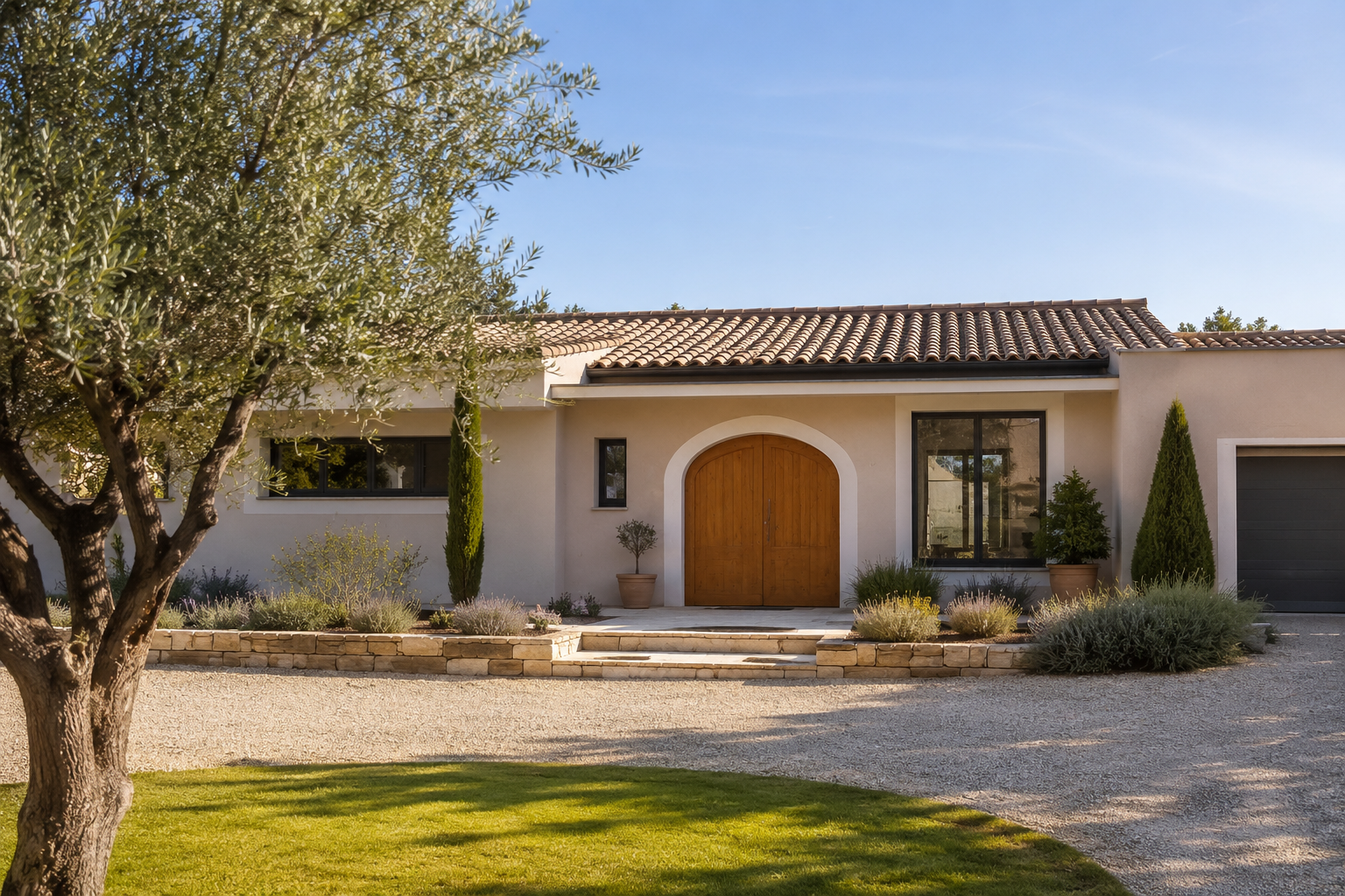 Menuiseries sur mesure pour villa contemporaine
