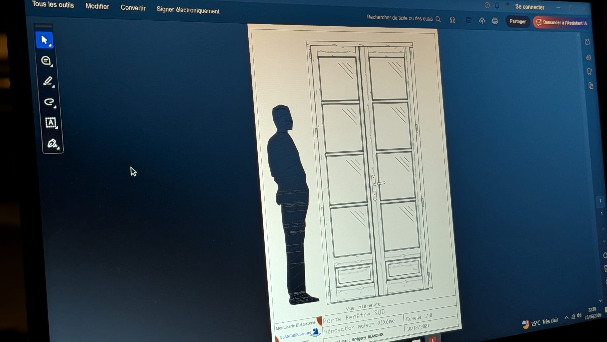 Portes et fenêtres bois pour demeure de caractère — détail 2