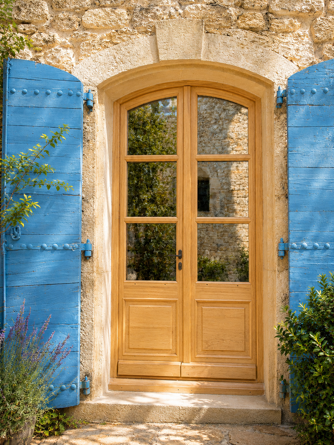 Rénovation d'un mas en pierre dans le Gard — détail 2